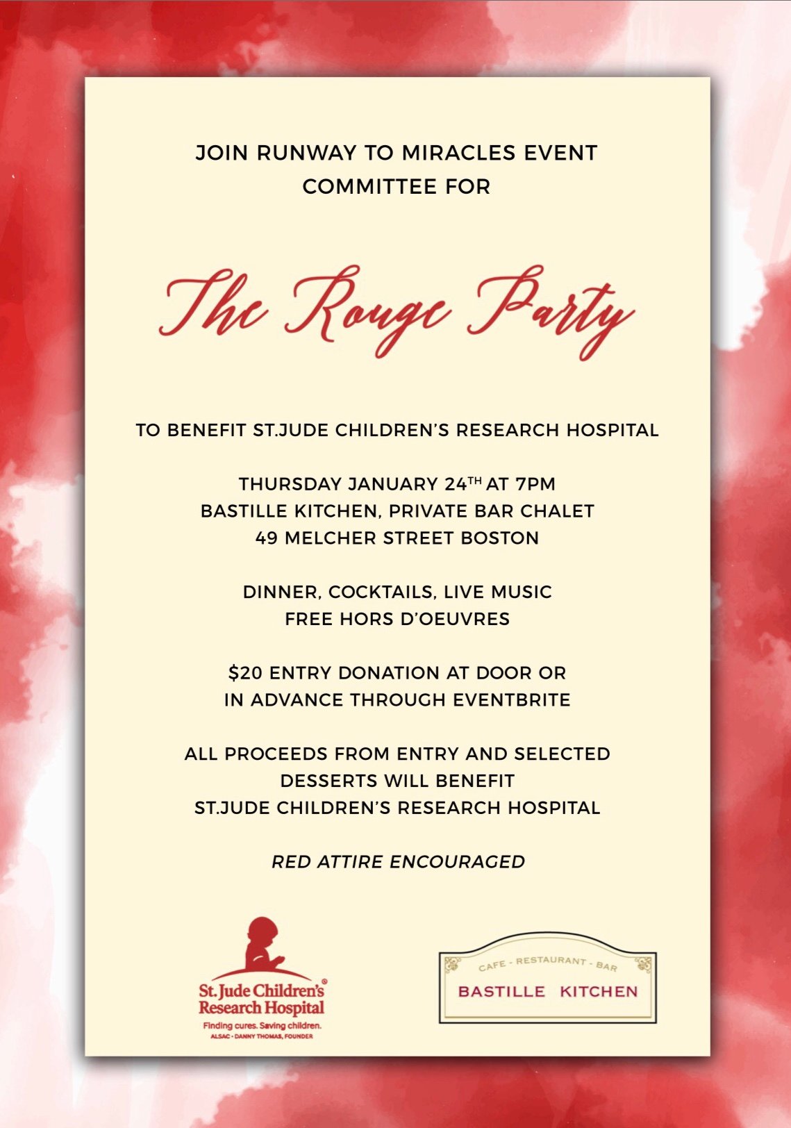 The Rouge Party Wellesley