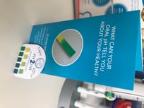Testing oral pH levels Testing oral pH levels