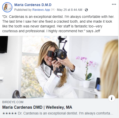 Reviews at Maria Cardenas DMD 